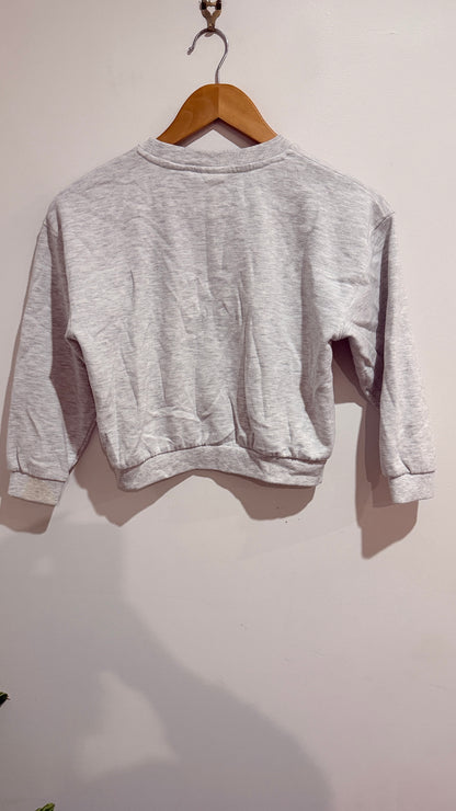 Friends Grey Marle Sweatshirt - Size 9 kids