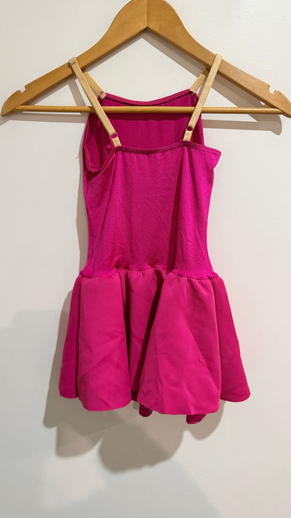 Weissman Pink Skirted Dance Leotard - Size IC / 28cm underarm