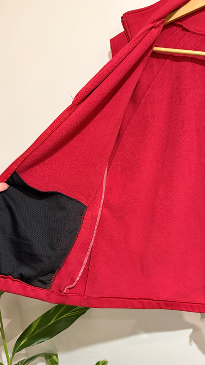 Guru Red Fleece Vest - Size XL