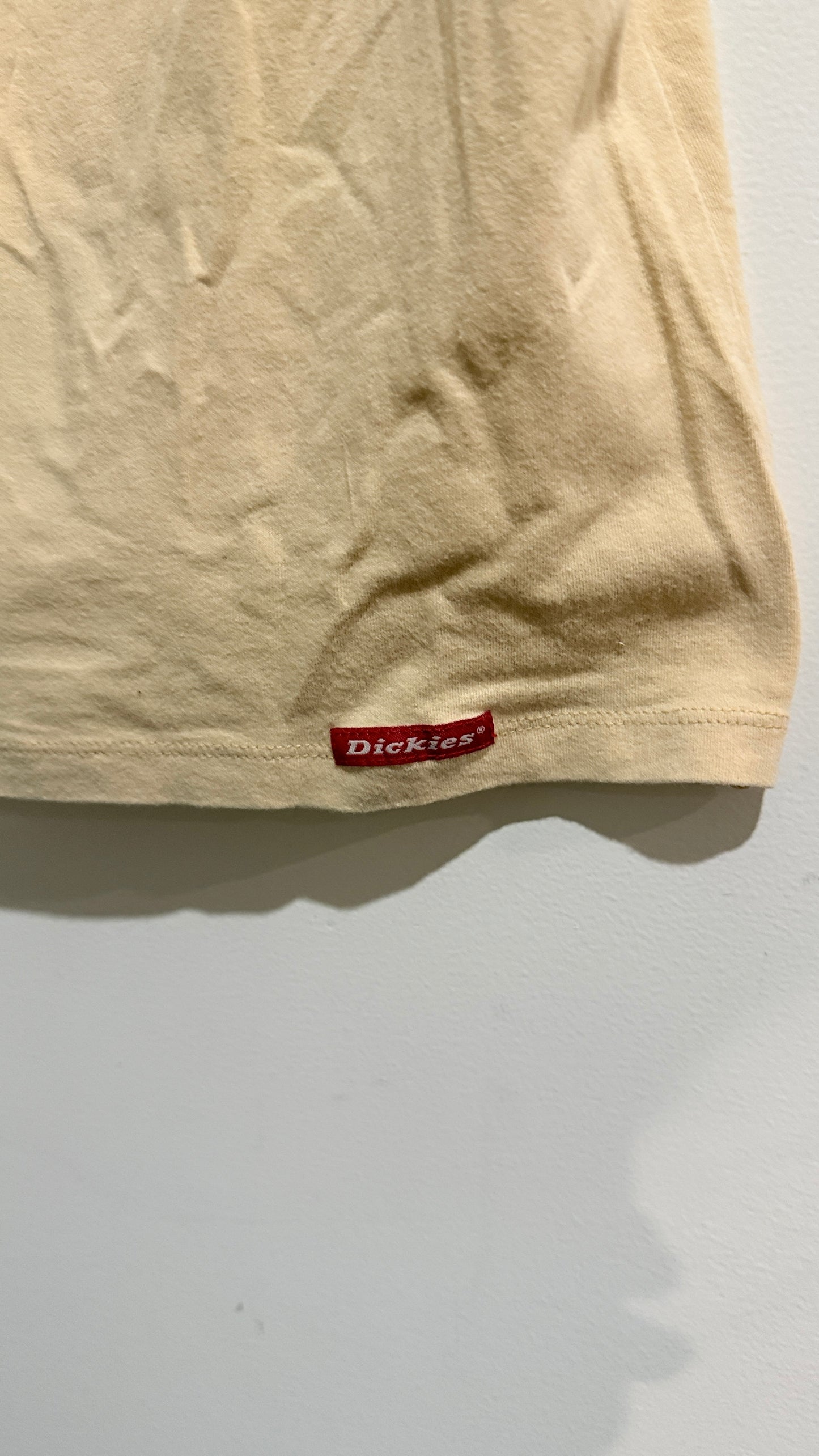 Dickies Cream Cami Top - Size M(S Fit)