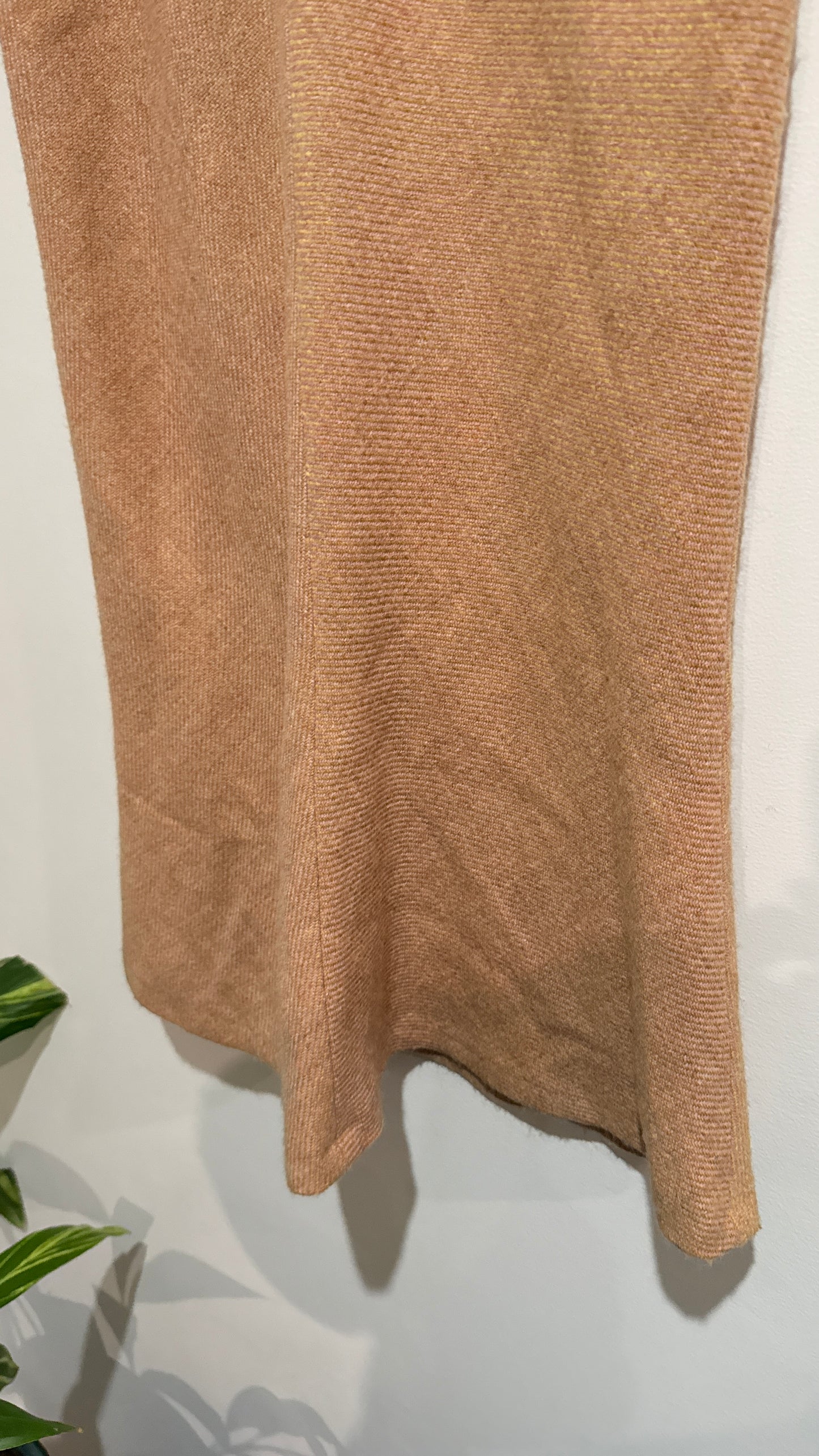 Kookaï Size 38 Wool Blend Flared Midi Skirt - 71cm waist