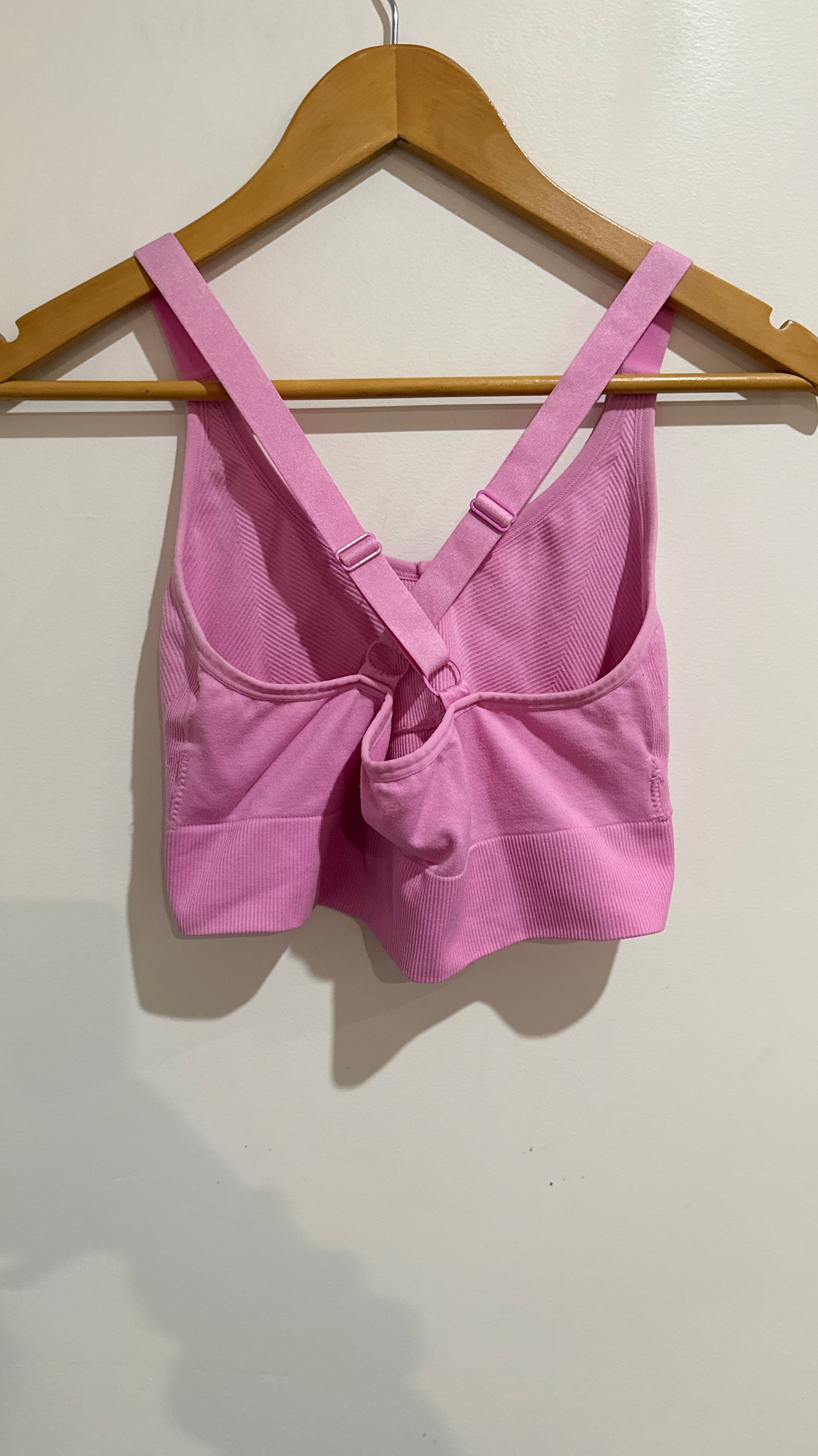 Elite Size XL Ribbed Sports Bra