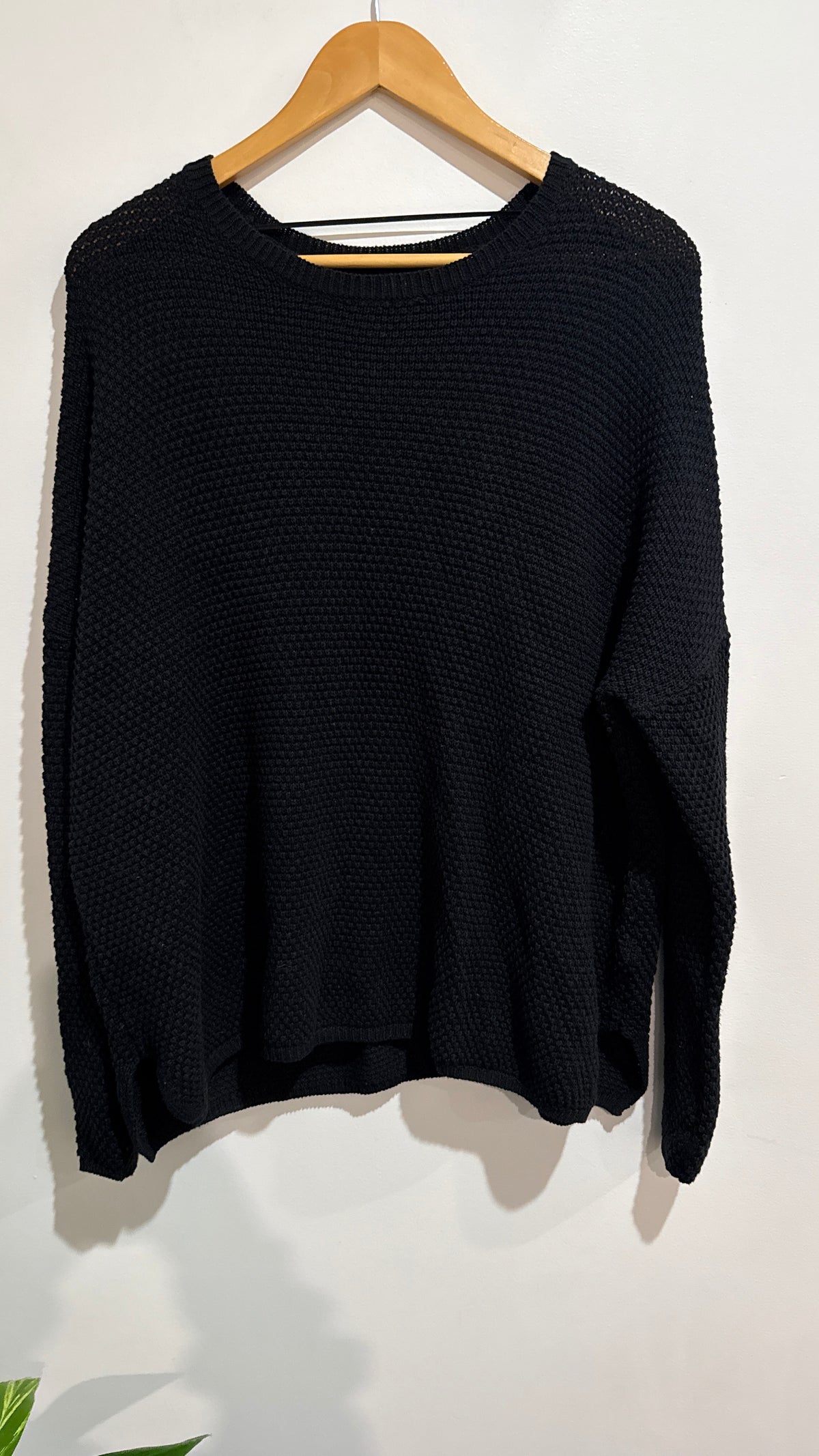 Dotti Size XL Textured Knit Sweater