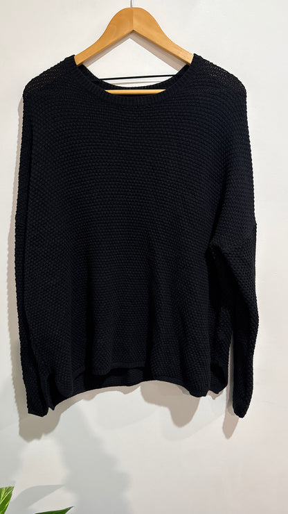 Dotti Size XL Textured Knit Sweater