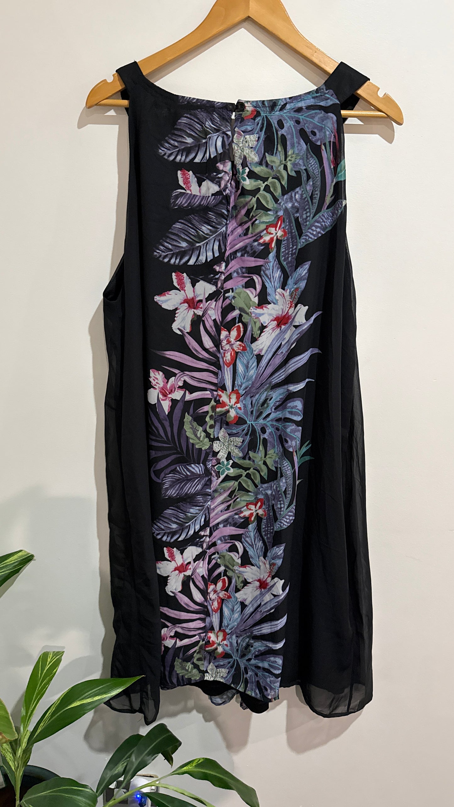 Millers Size 20 Beaded Floral Panel Dress