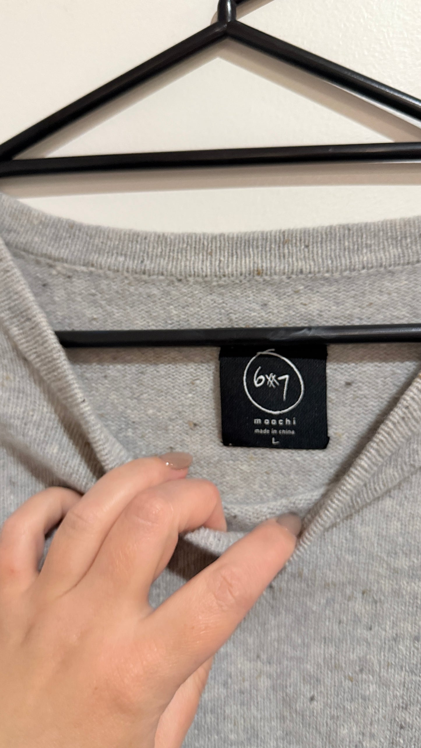 Moochi Size L Merino Wool Sweater