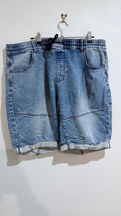 H&H Size 2XL Denim Jogger Shorts
