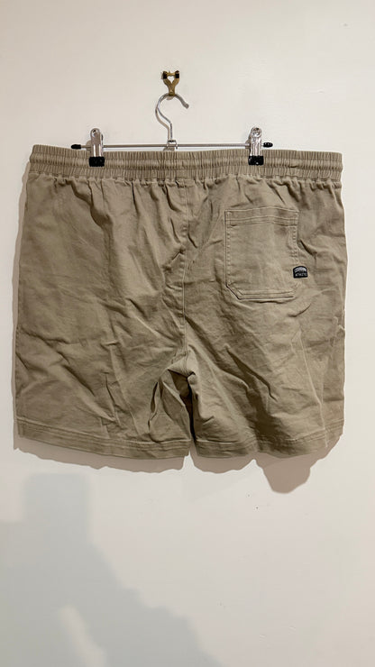 Russell Athletic Size 2XL Khaki Drawstring Shorts