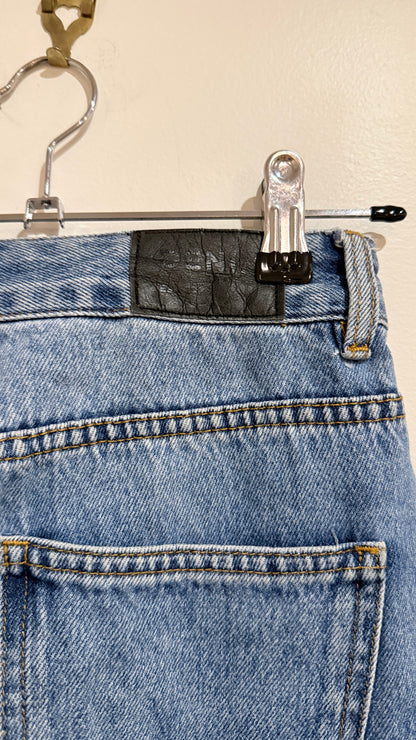 Glassons Size 8 Raw Hem Straight Leg Jeans
