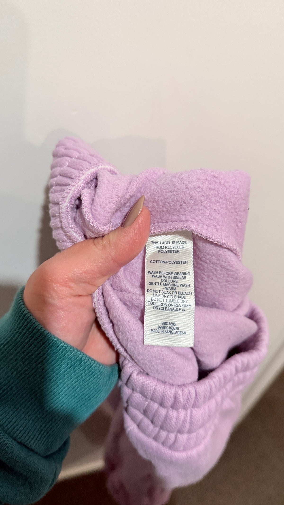 YO Size 12 Lilac Fleece Jogger Sweatpants