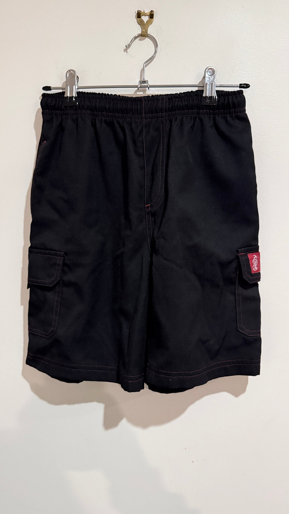 NZ Uniforms Black Cargo Shorts II
