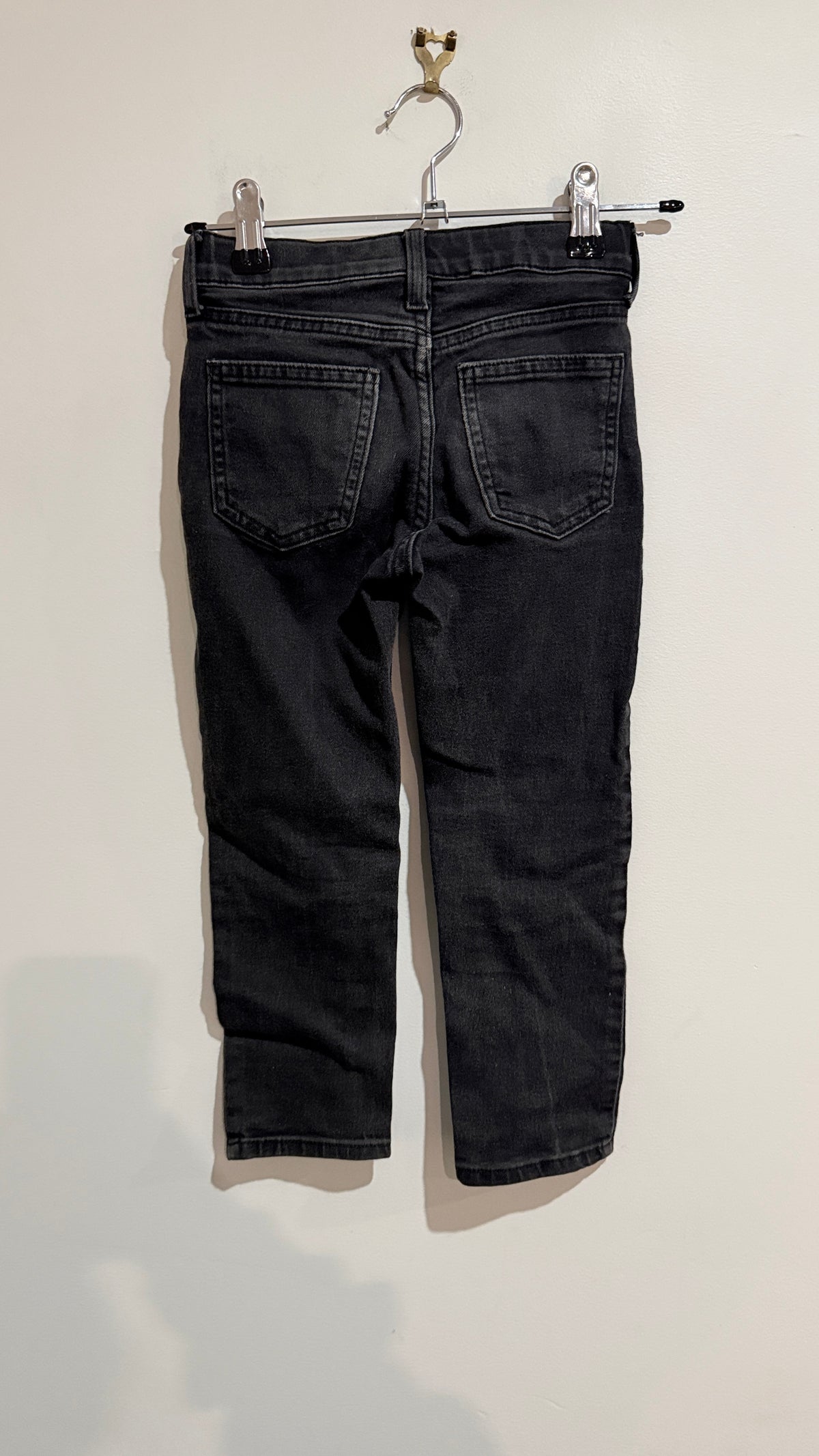 H&M Kids Size 5T Faded Black Skinny Jeans