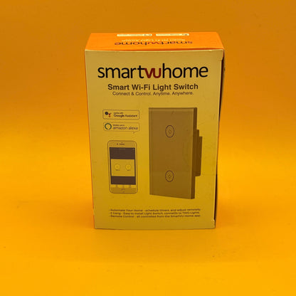 SmartVU Home 2-Gang Smart Wi-Fi Light Switch