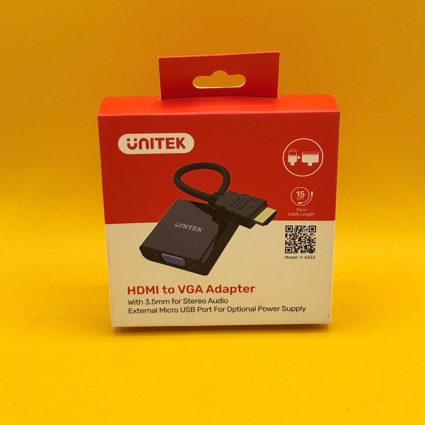 Unitek Y-6333 HDMI to VGA Converter with Audio Cable