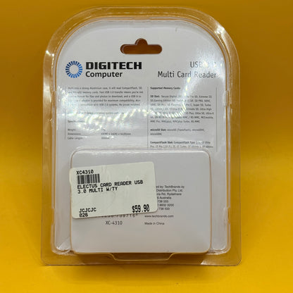 Digitech XC4310 USB 3.0 Multi Card Reader