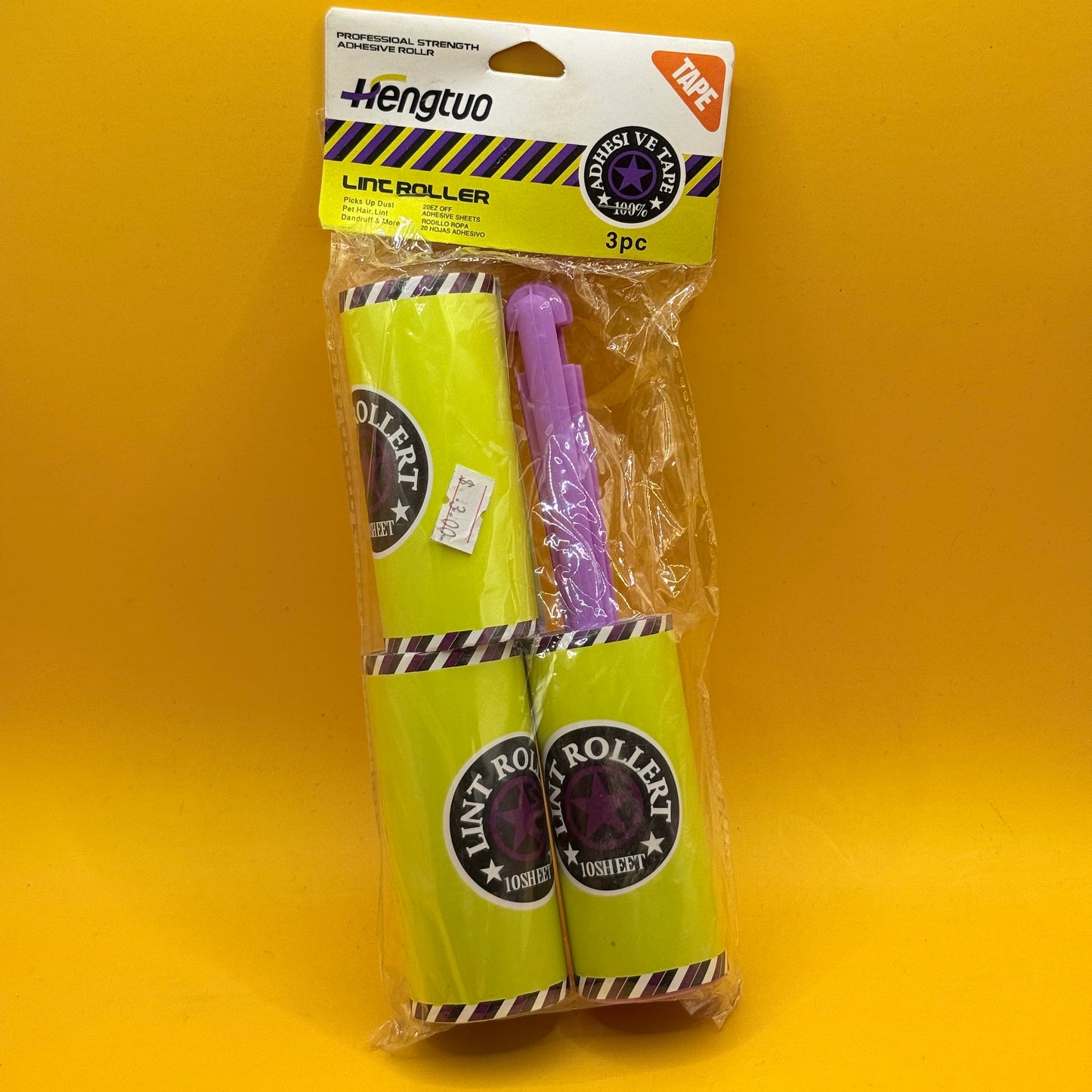 Hengtuo Adhesive Lint Roller Set 3 Piece