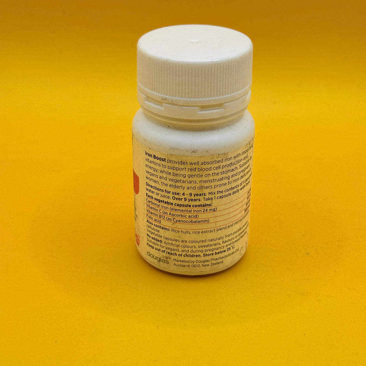 Clinicians Women's Health Iron Boost 30 Vegetable Capsules