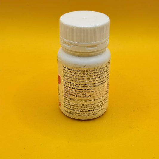 Clinicians Women's Health Iron Boost 30 Vegetable Capsules