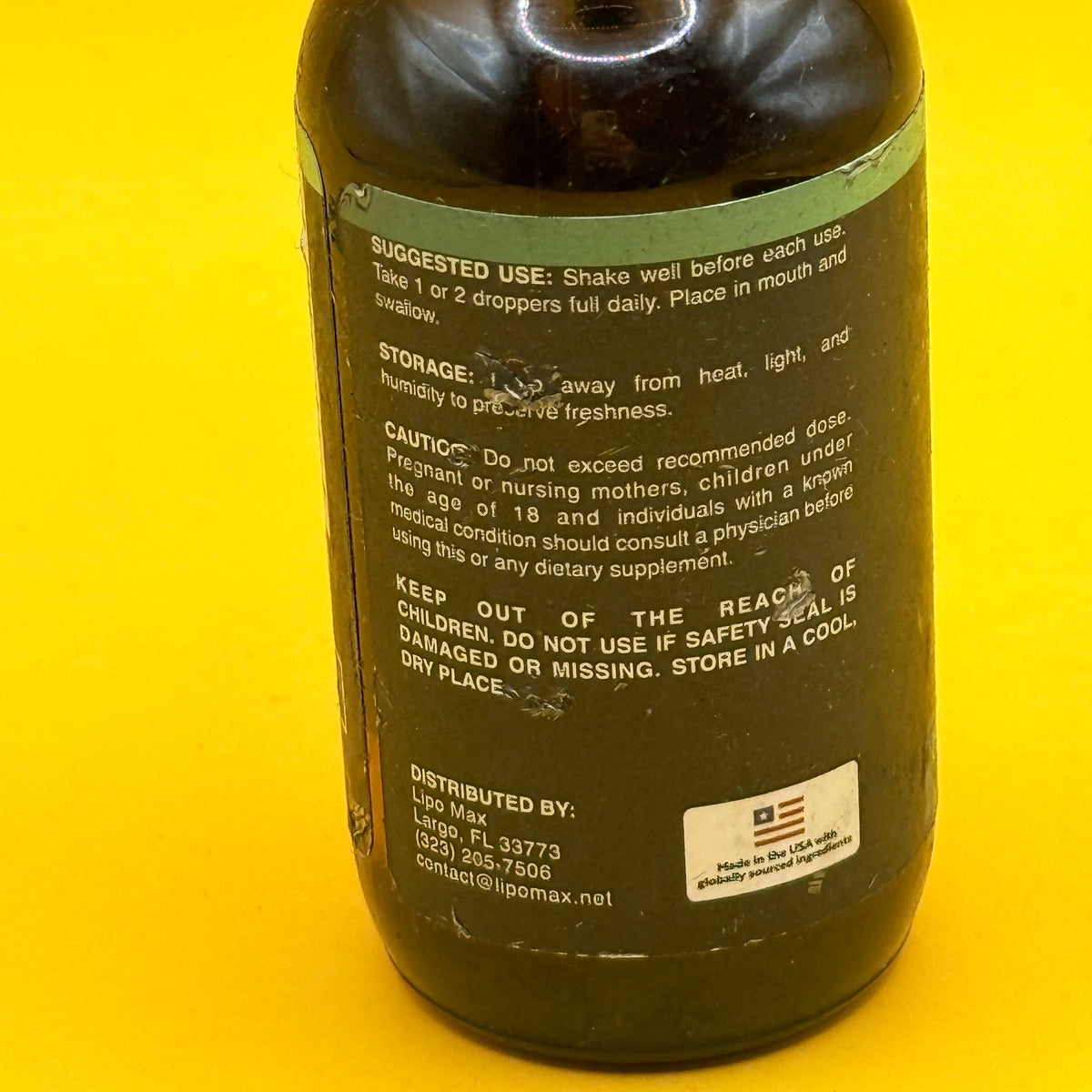 Lipo Max Ketone Liquid Drops 60ml
