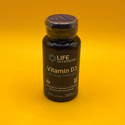 Life Extension Vitamin D3 1000 IU 250 Softgels