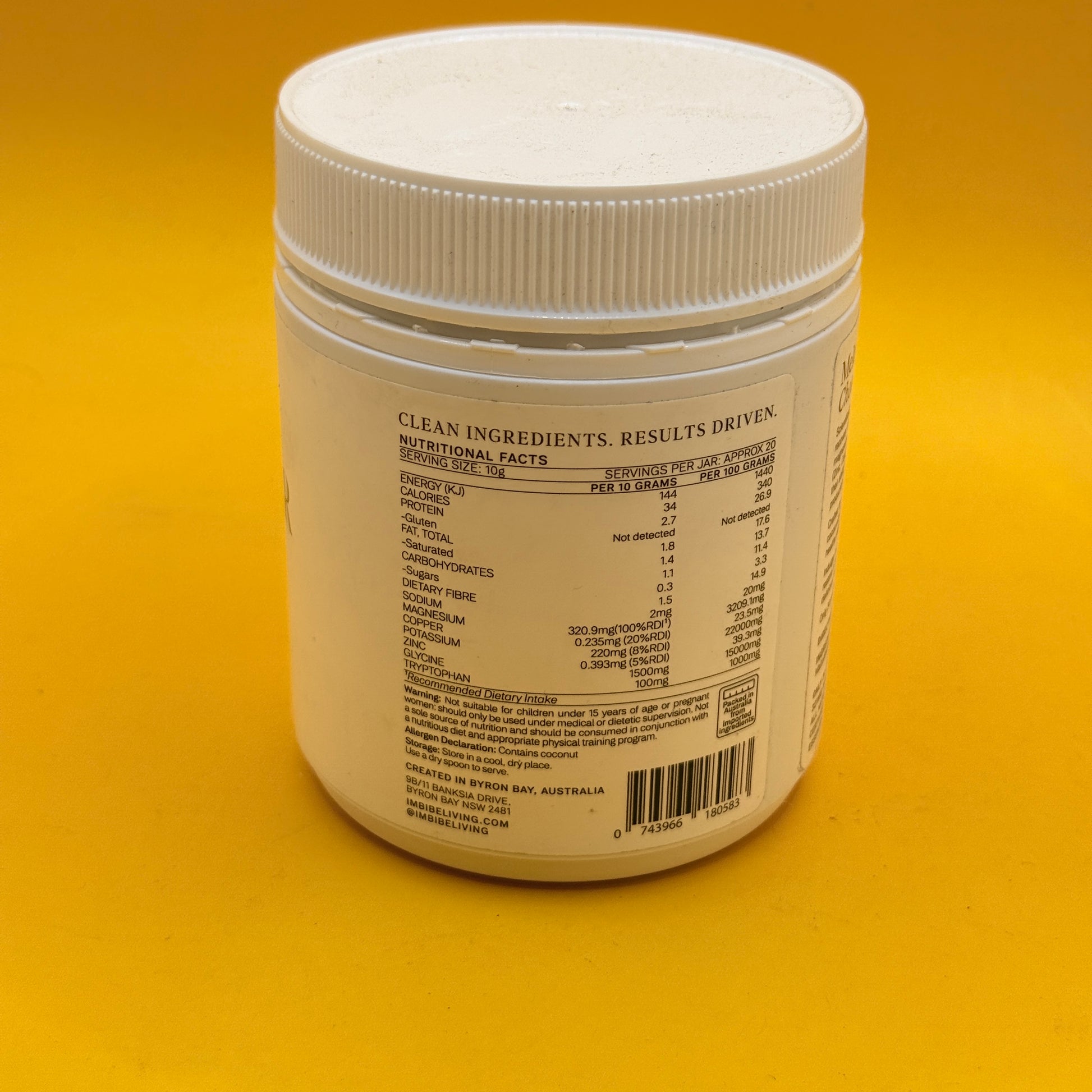 Imbibe Recover Rest Chocolate Magnesium Complex 200g