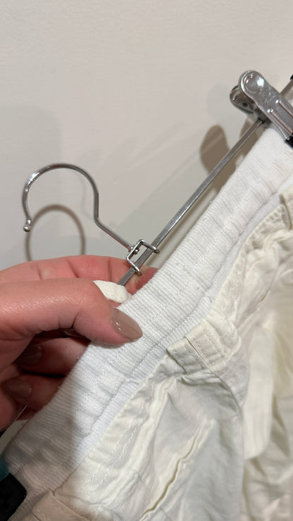 Shanton White Linen Blend Ranger Pants Size 8