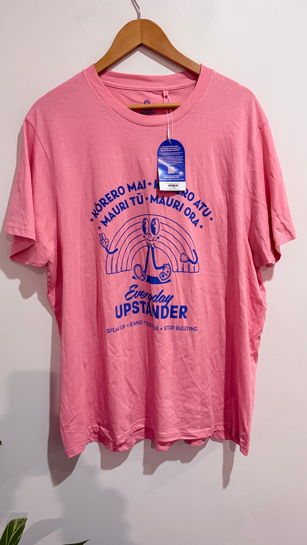 Cotton On Everyday Upstander Pink T-Shirt Size 3XL