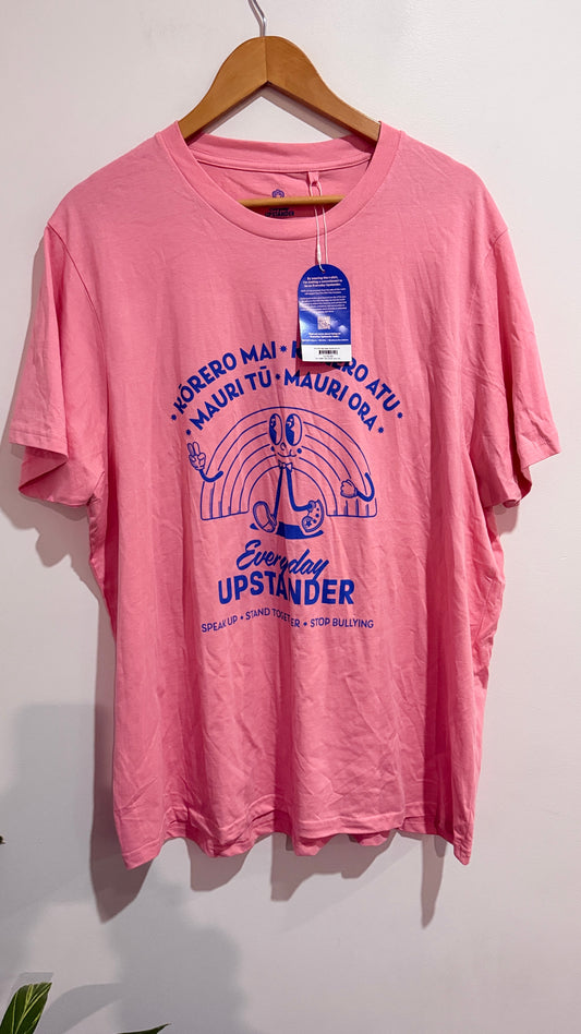 Cotton On Everyday Upstander Pink T-Shirt Size 3XL