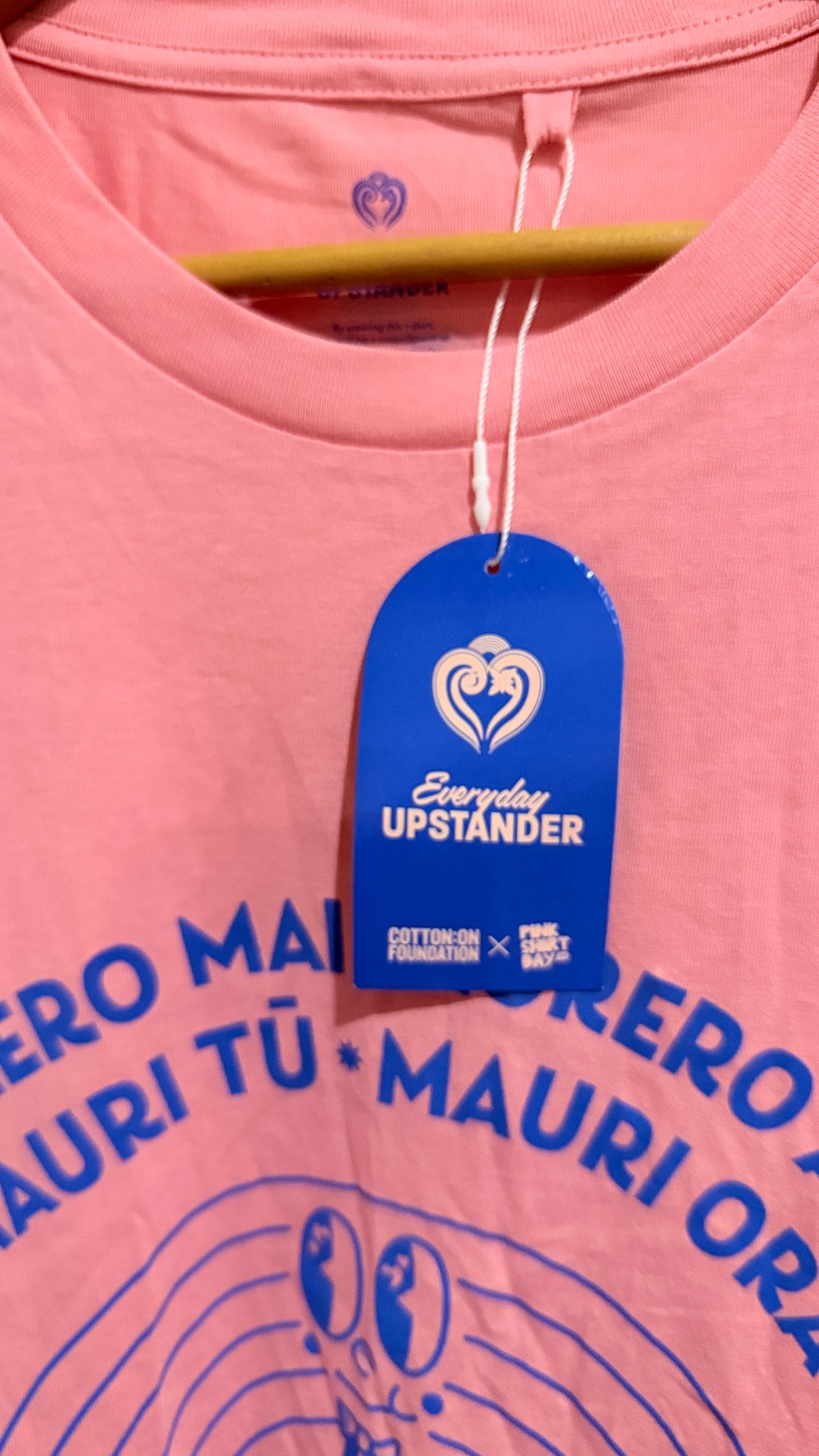 Cotton On Everyday Upstander Pink T-Shirt Size 3XL