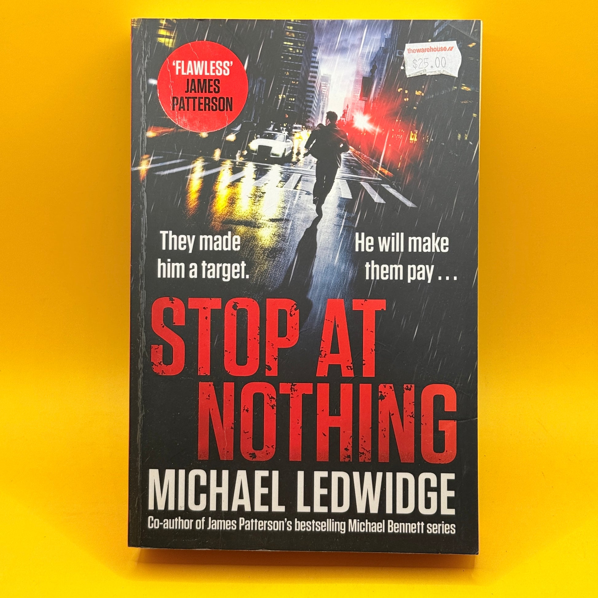 Stop at Nothing by Michael Ledwidge
