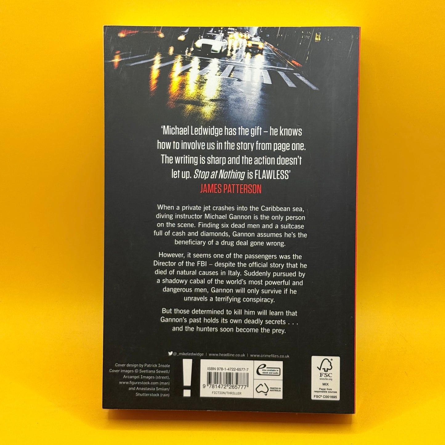 Stop at Nothing by Michael Ledwidge