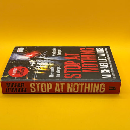 Stop at Nothing by Michael Ledwidge
