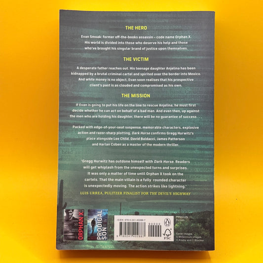 Dark Horse by Gregg Hurwitz