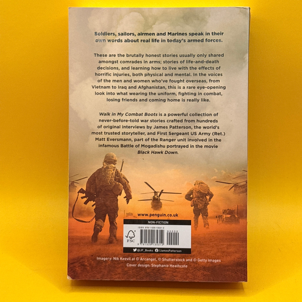 Walk in My Combat Boots by James Patterson & Matt Eversmann