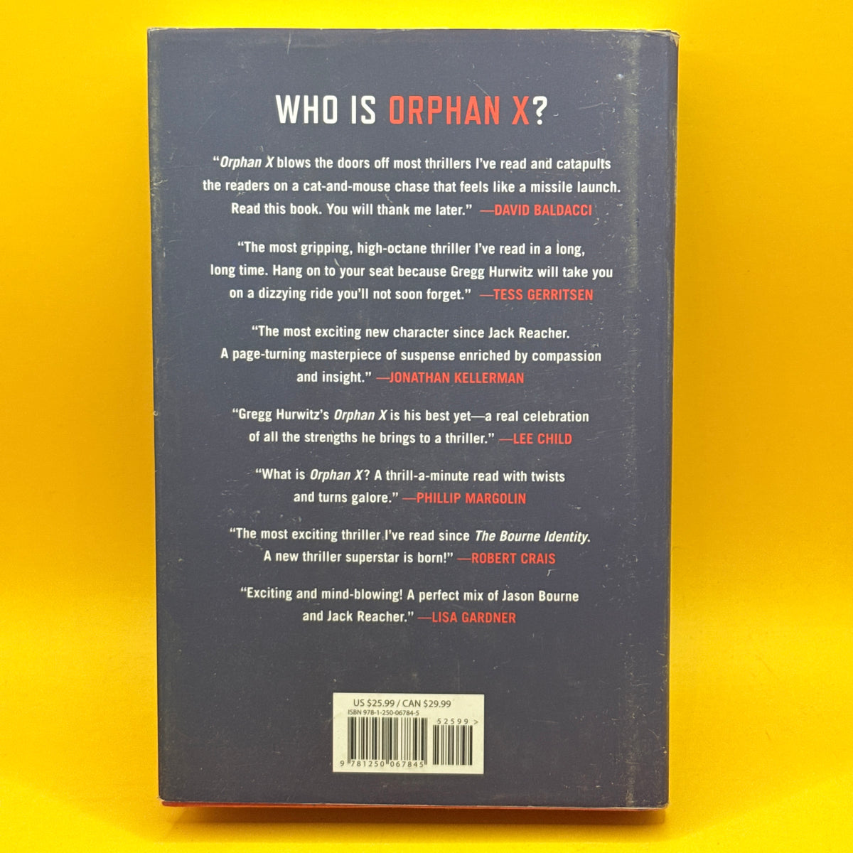 Orphan X by Gregg Hurwitz