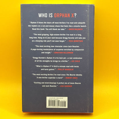 Orphan X by Gregg Hurwitz