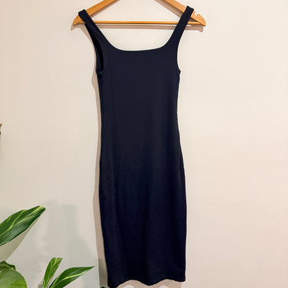 Babaton Ribbed Sleeveless Midi Dress Size XS