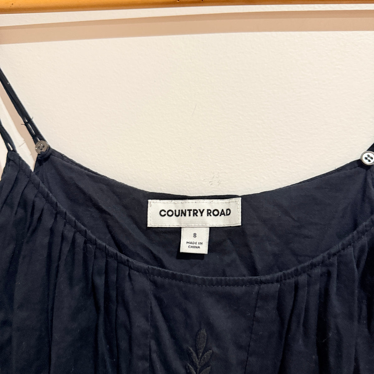 Country Road Navy Tiered Cami Dress Size S