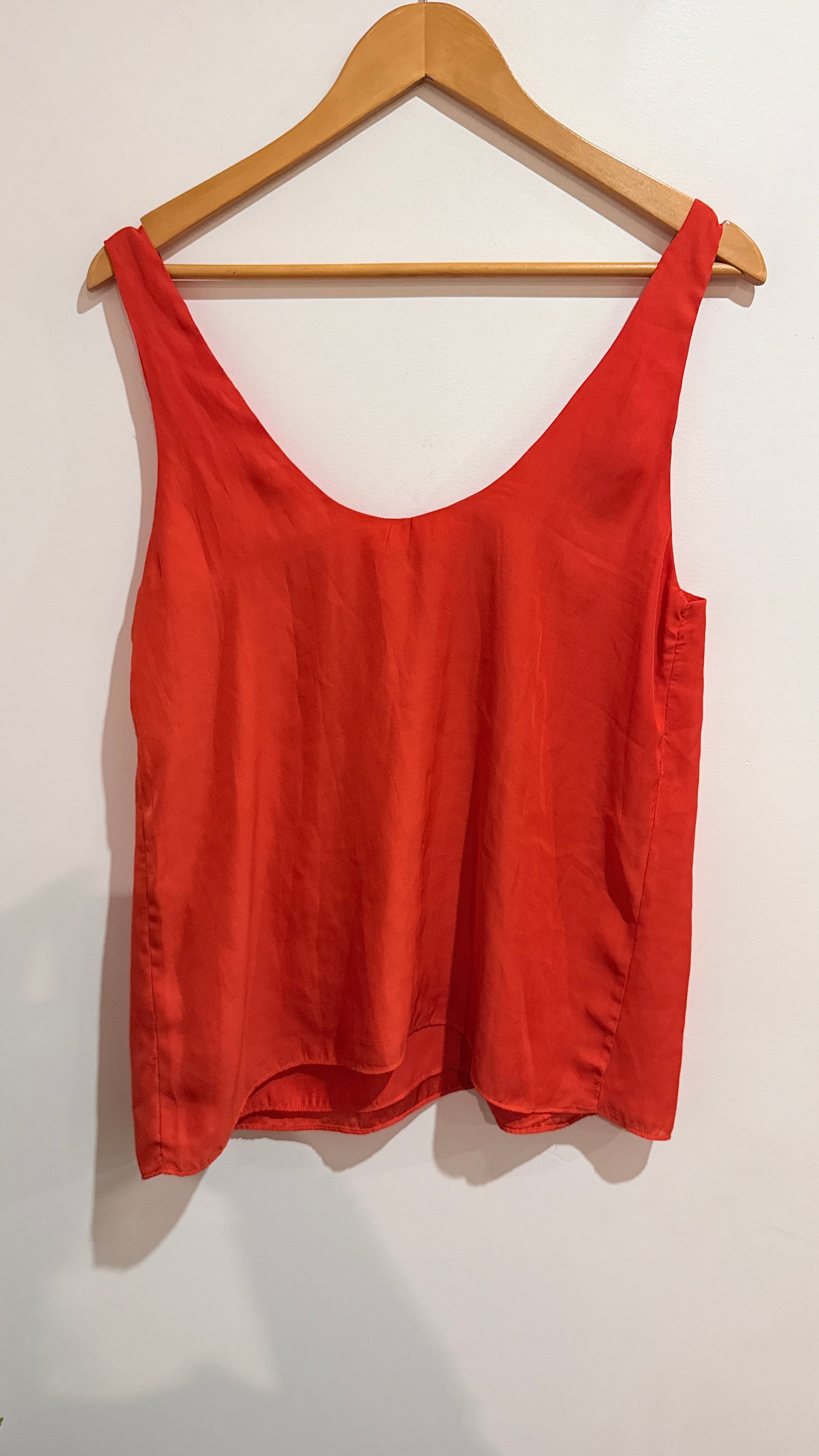 Kookai Red Sleeveless Top Size 40
