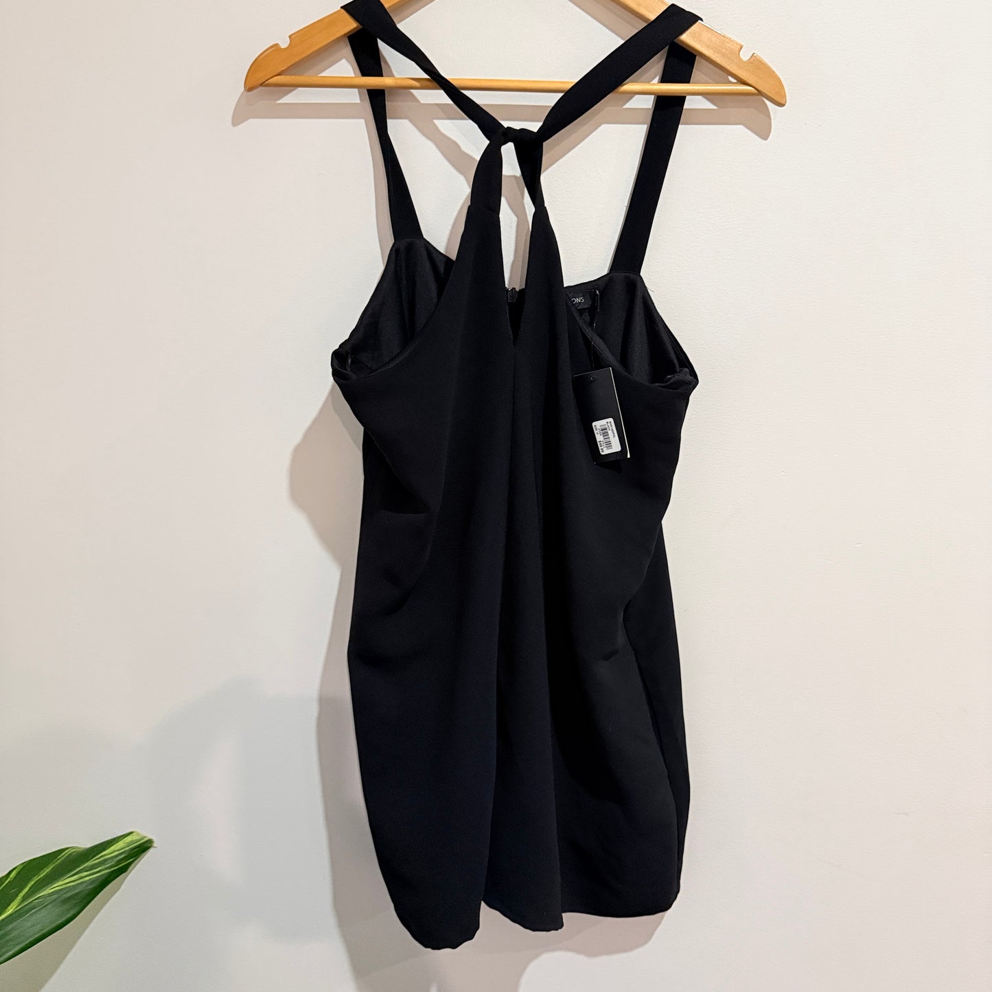 Glassons Black Strappy Playsuit Size 10