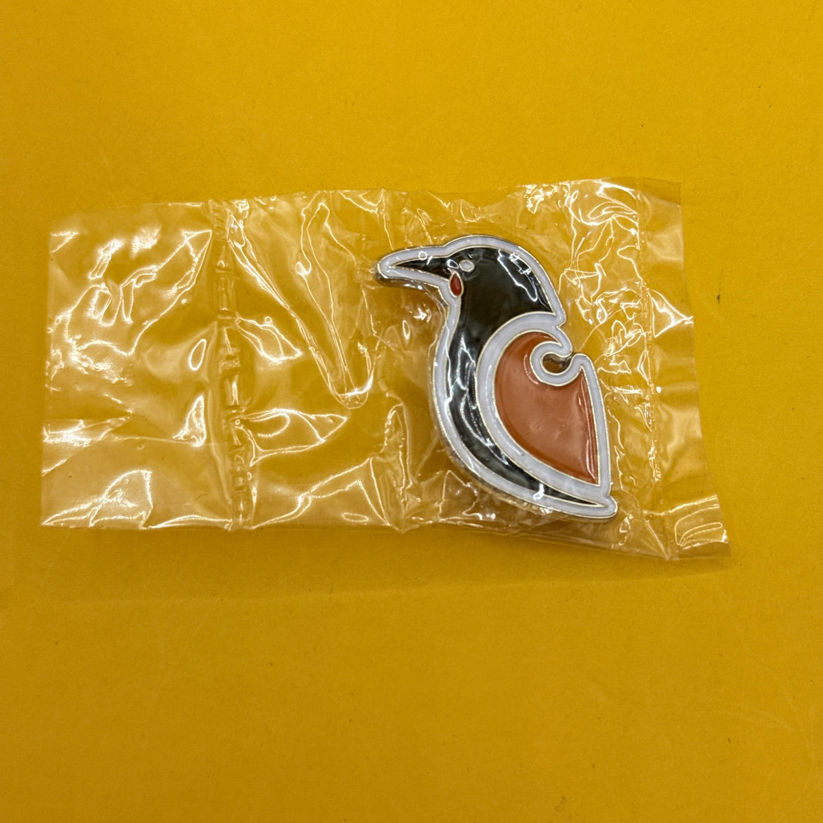 Stylised Bird Enamel Pin