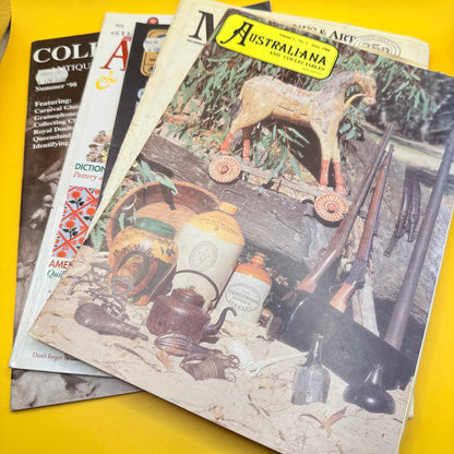 Vintage Antiques and Collectables Magazine Bundle by Various Publishers