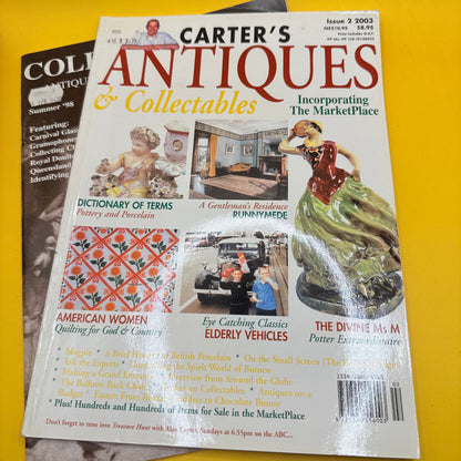 Vintage Antiques and Collectables Magazine Bundle by Various Publishers