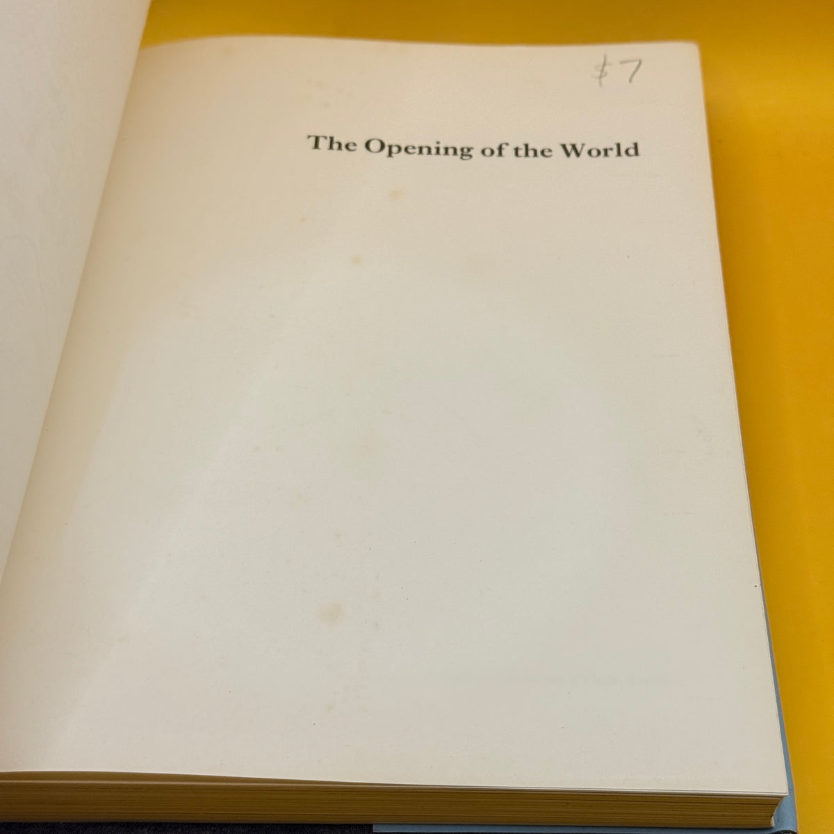 The Opening of the World by David Divine (1973)
