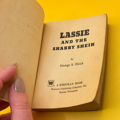 Lassie and the Shabby Sheik by Eric Knight (1968, Whitman)