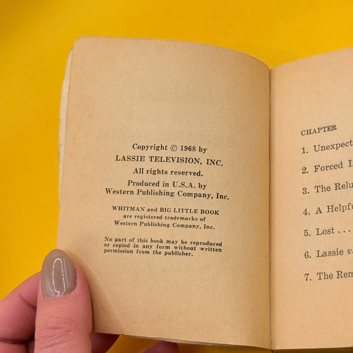 Lassie and the Shabby Sheik by Eric Knight (1968, Whitman)