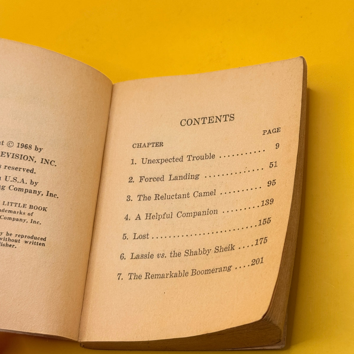 Lassie and the Shabby Sheik by Eric Knight (1968, Whitman)