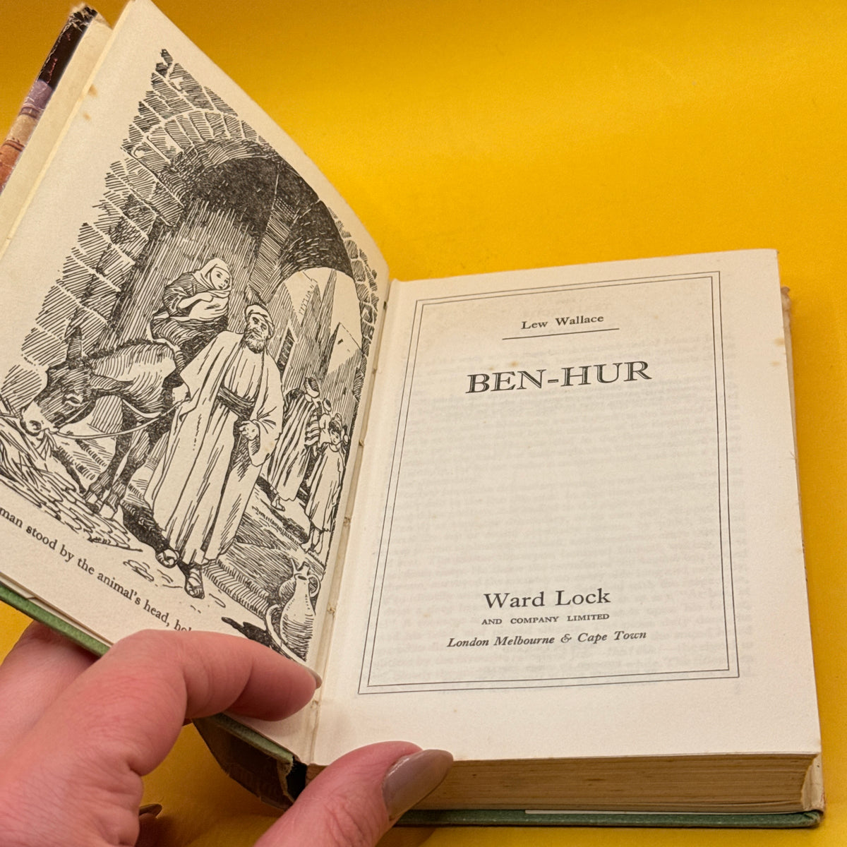 Ben-Hur by Lew Wallace (Ward Lock, Undated)