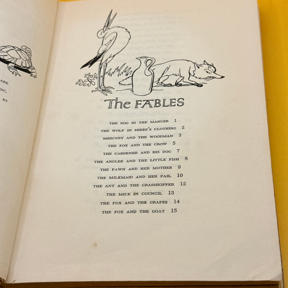 Aesop’s Fables by Aesop, illustrated by Fritz Kredel (1947)