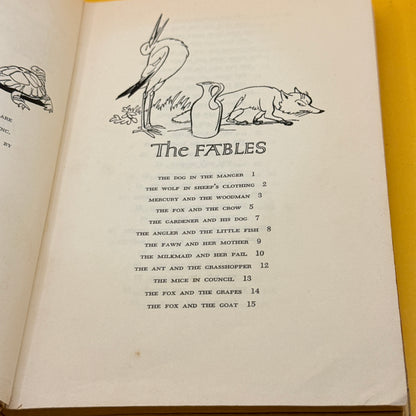 Aesop’s Fables by Aesop, illustrated by Fritz Kredel (1947)